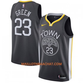 Maillot NBA Golden State Warriors Draymond Green 23 Nike 2017-18 Noir Swingman - Homme